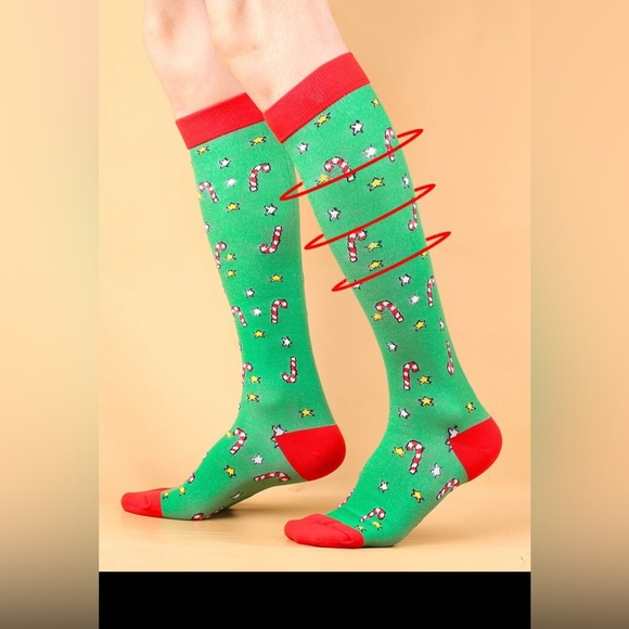 Plus Size Christmas socks size 4XL - Picture 3 of 6